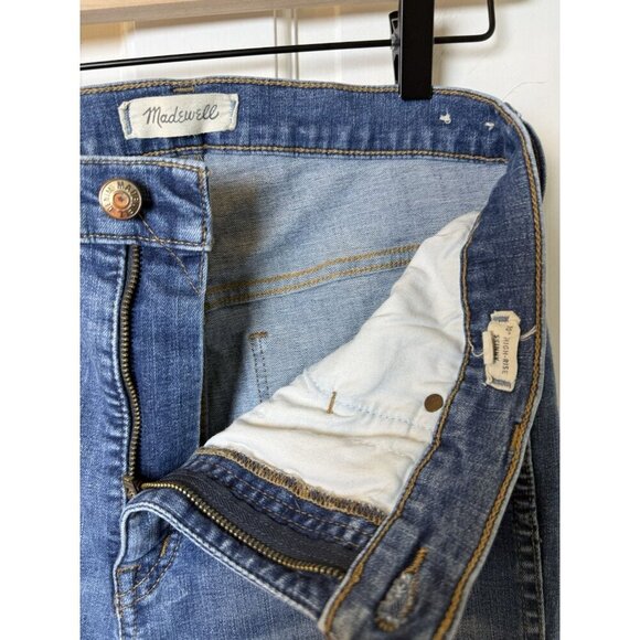 MADEWELL Women's 10" High Rise Drop Step Hem Skinny Jeans SIZE 30 - Picture 7 of 9